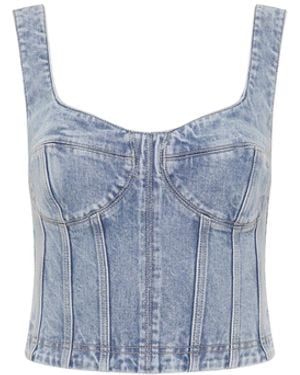 Rebecca Vallance Emika Top - Blue