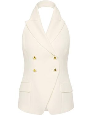 Rebecca Vallance Odilia Vest Top - White