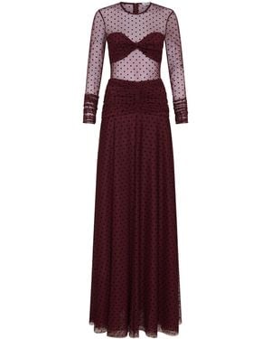 Rebecca Vallance Barbera Maxi Dress - Purple