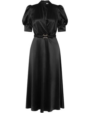 Rebecca Vallance Serene Midi Dress - Black