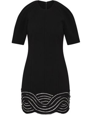 Rebecca Vallance Bellatrix Short Sleeve Mini Dress - Black