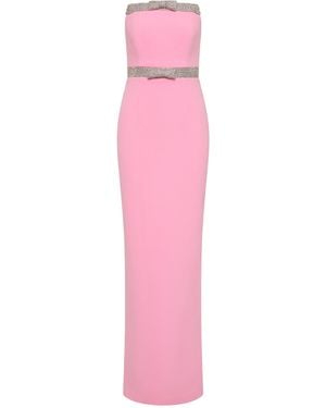 Rebecca Vallance Precious Strapless Gown - Pink