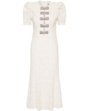 Rebecca Vallance Dillon Midi Dress - White