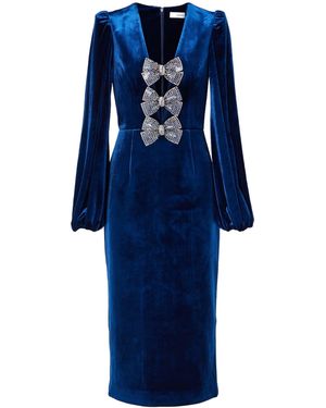 Rebecca Vallance Vivicia Midi Dress - Blue
