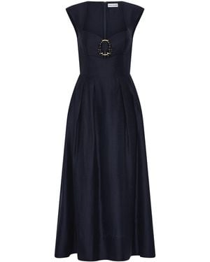 Rebecca Vallance Serenity Midi Dress - Blue