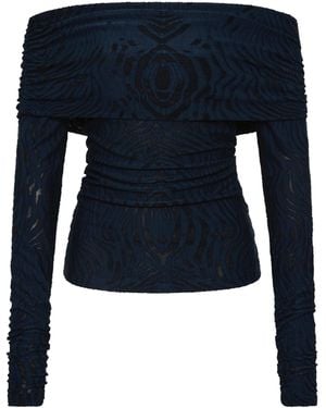 Rebecca Vallance Zuri Top - Blue