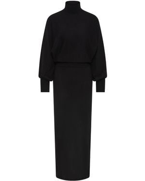 Rebecca Vallance Balletic Knit Midi Dress - Black