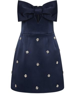 Rebecca Vallance Ayla Mini Dress - Blue