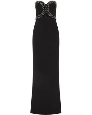 Rebecca Vallance Nyx Strapless Gown - Black