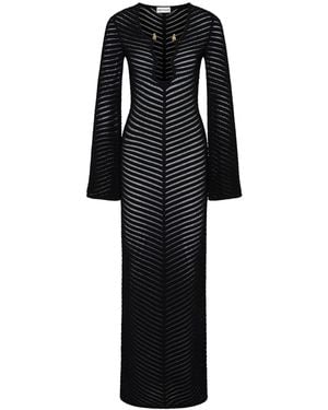 Rebecca Vallance Cassis Midi Dress - Black