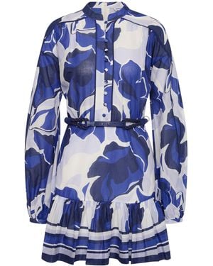 Rebecca Vallance Paros Mini Dress - Blue