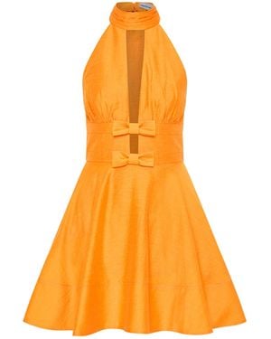 Rebecca Vallance Cera Mini Dress - Orange