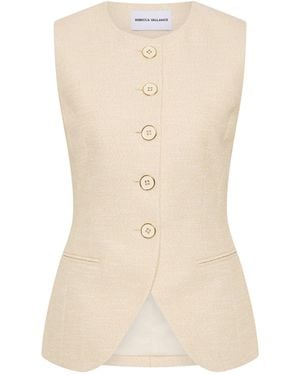 Rebecca Vallance Winnie Vest - White