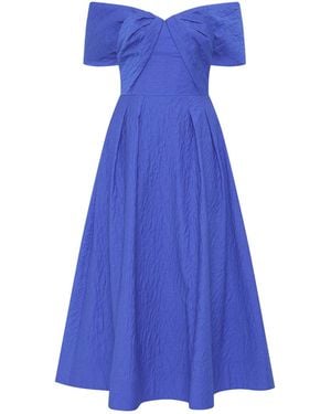 Rebecca Vallance Viola Midi Dress - Blue
