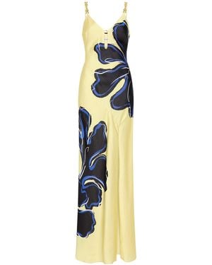 Rebecca Vallance Bloom Maxi Dress - Metallic