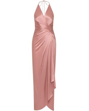 Rebecca Vallance Billy V Neck Maxi Dress - Pink