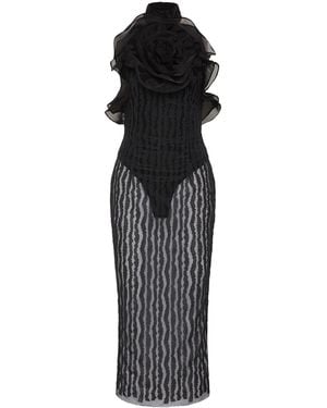 Rebecca Vallance Seraphina Midi Dress - Black
