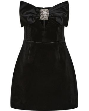 Rebecca Vallance Imogen Mini Dress - Black
