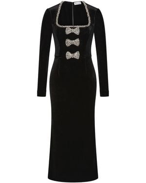 Rebecca Vallance Imogen Midi Dress - Black
