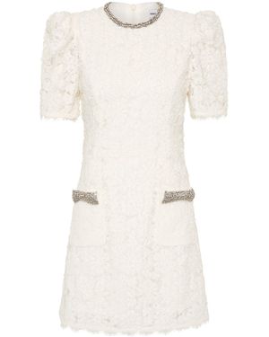 Rebecca Vallance Dillon Short Sleeve Mini Dress - White