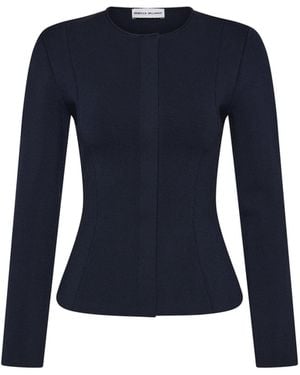 Rebecca Vallance Perach Knit Jacket - Blue