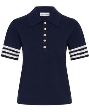 Rebecca Vallance Mayflower Top - Blue