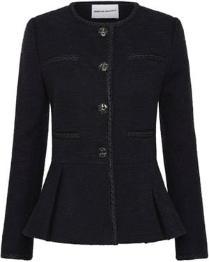 Rebecca Vallance London Peplum Jacket - Blue