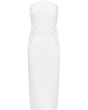 Rebecca Vallance Xanthe Midi Dress - White