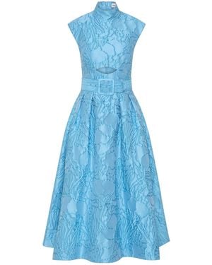 Rebecca Vallance Aegir Midi Dress - Blue