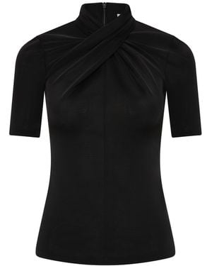 Rebecca Vallance Kiana Short Sleeve Top - Black
