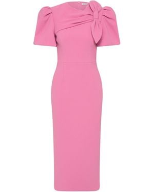 Rebecca Vallance Muriel Midi Dress - Pink