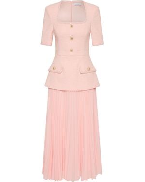 Rebecca Vallance Elvie Midi Dress - Pink