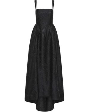 Rebecca Vallance Esther Strap Gown - Black