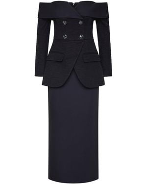 Rebecca Vallance London Midi Dress - Black