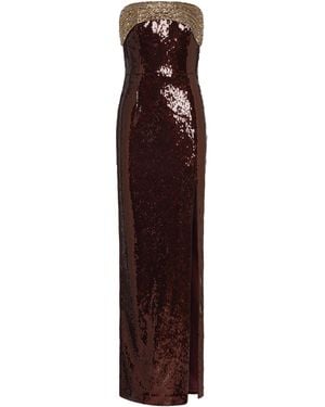 Rebecca Vallance Glimmer Gown - Purple