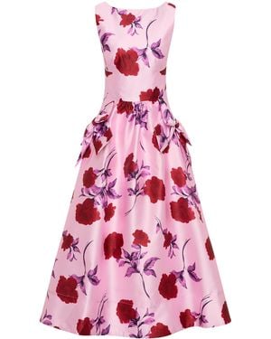 Rebecca Vallance Melora Midi Dress - Pink