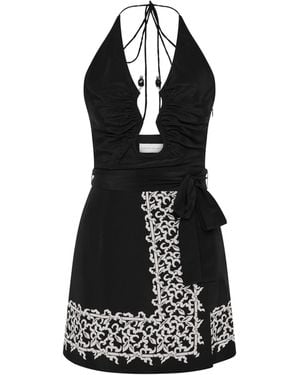 Rebecca Vallance Sundia Mini Dress - Black