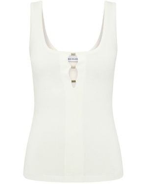 Rebecca Vallance Lorcan Top - White