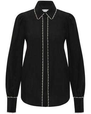 Rebecca Vallance Marietta Shirt - Black