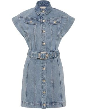 Rebecca Vallance Adian Mini Dress - Blue