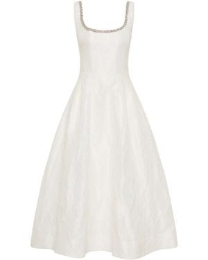 Rebecca Vallance Revolution Midi Dress - White