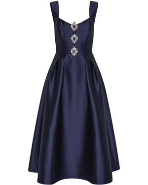 Rebecca Vallance Windermere Midi Dress - Blue