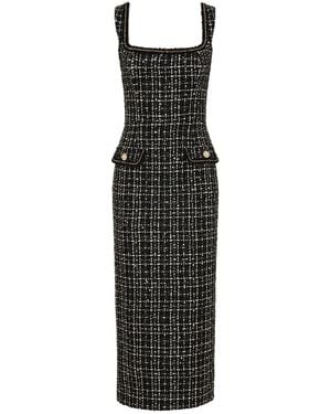 Rebecca Vallance Meringue Midi Dress - Black