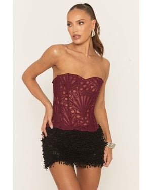 Rebellious Fashion Textured Mini Skirt - Black