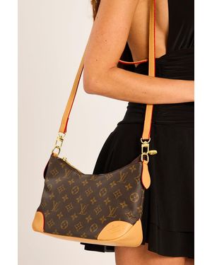 Rebellious Fashion Logo Detail Shoulder Bag - Black