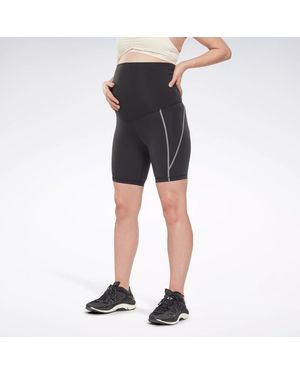 Reebok Lux Maternity Legging Shorts - Blue