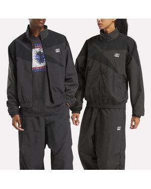 Reebok X Obey Track Jacket - Black