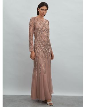 Raishma Embellished Maxi Dress - Multicolor