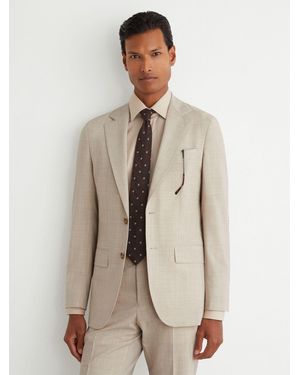 Reiss Suit Jacket - Natural