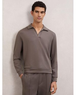 Reiss Polo Shirt - Brown